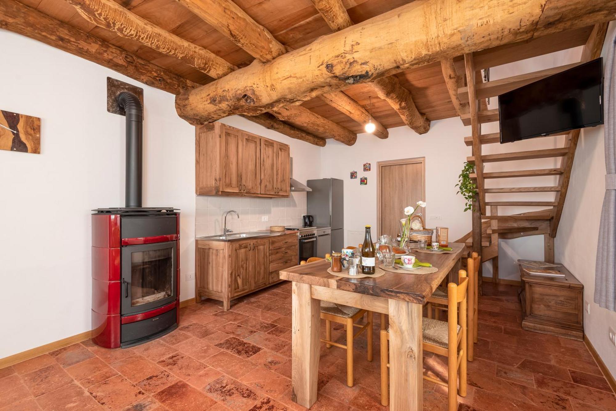 La Torre Del Manghen: Agri-Alloggio Indipendente Rota d'Imagna Exteriér fotografie